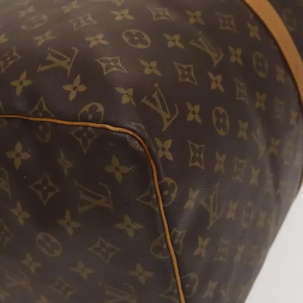 LOUIS VUITTON Monogram Keepall 55 Boston Bag M41424